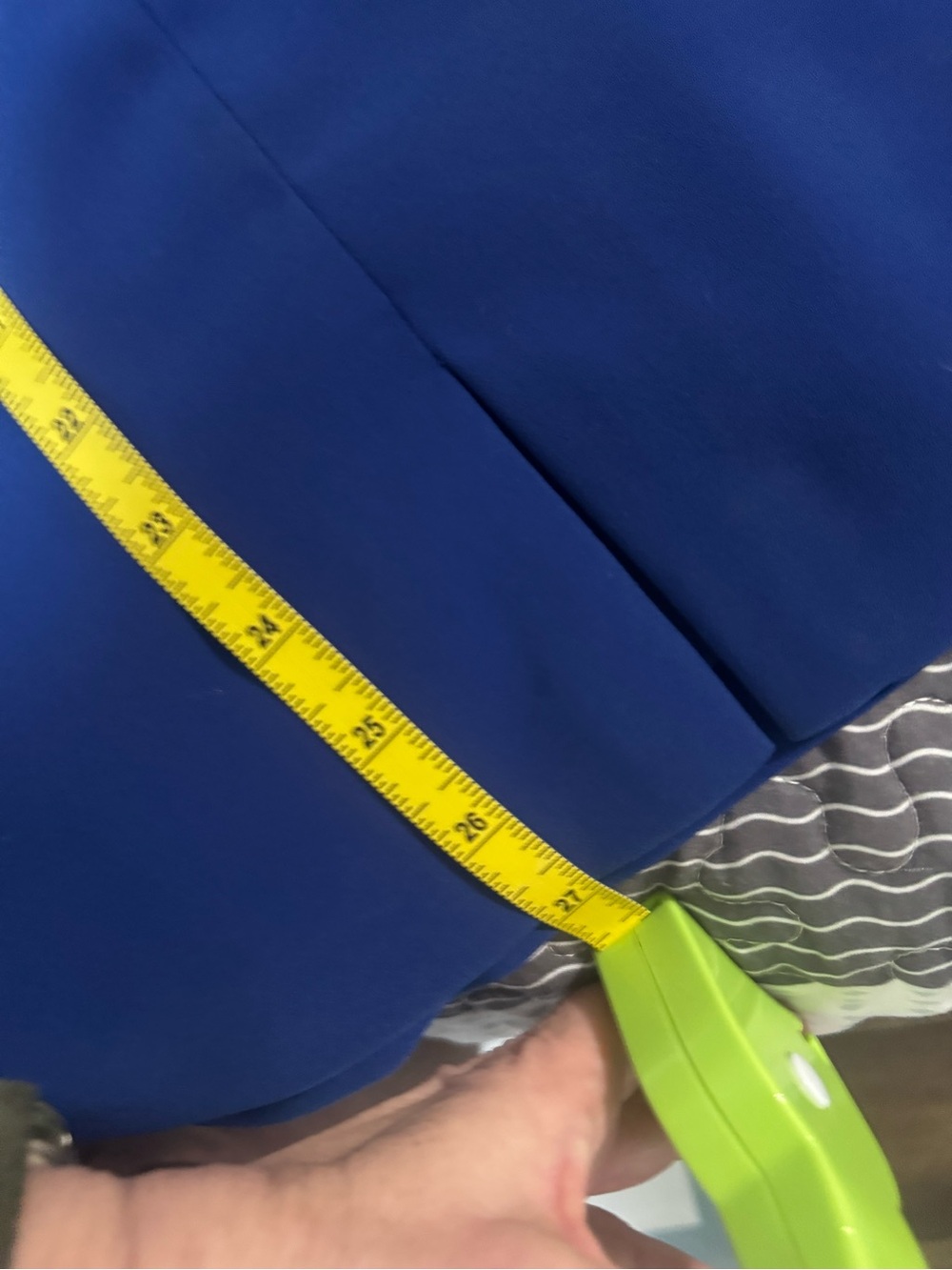 Le Suit Cobalt Blue Blazer & Skirt Set - Picture 11 of 11